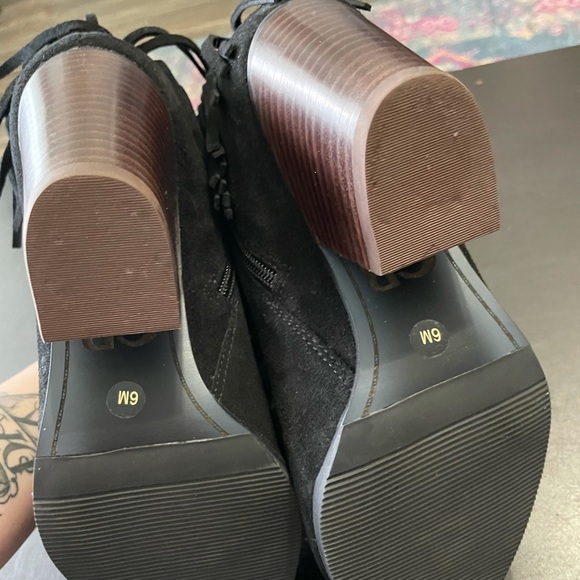 GB let’s roll fringe booties - Picture 3 of 3